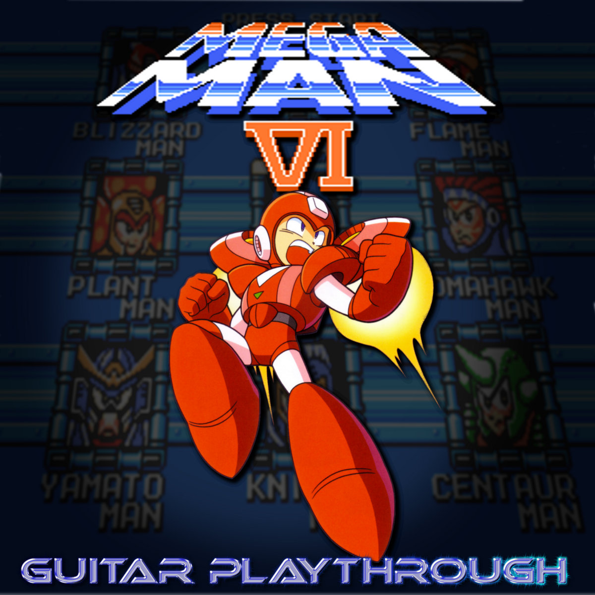 mega man 6 logo