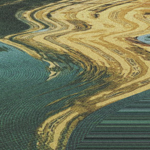 modern mirage / aqua crystal cover