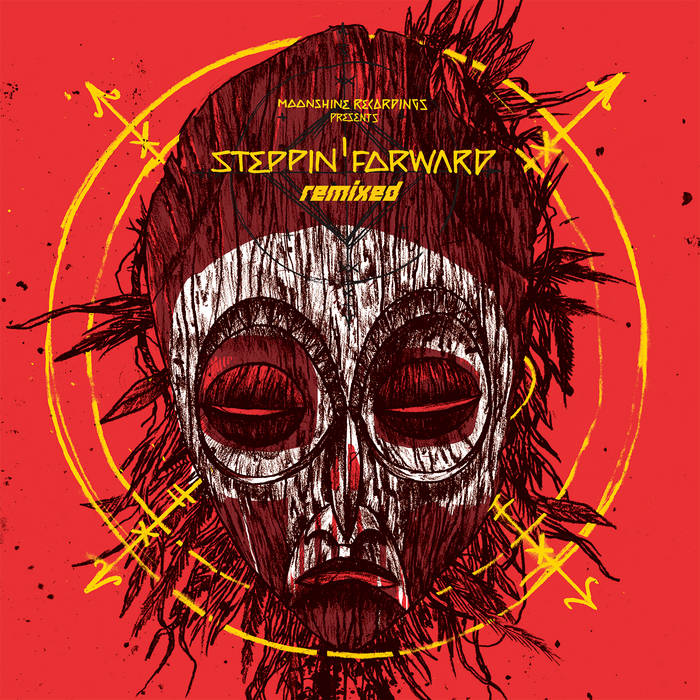 英3LP Various Steppin Forward 2 (3LP) MSLP010 Moonshine /00550 Steppin' Forward Remixed | Various Artists | Moonshine