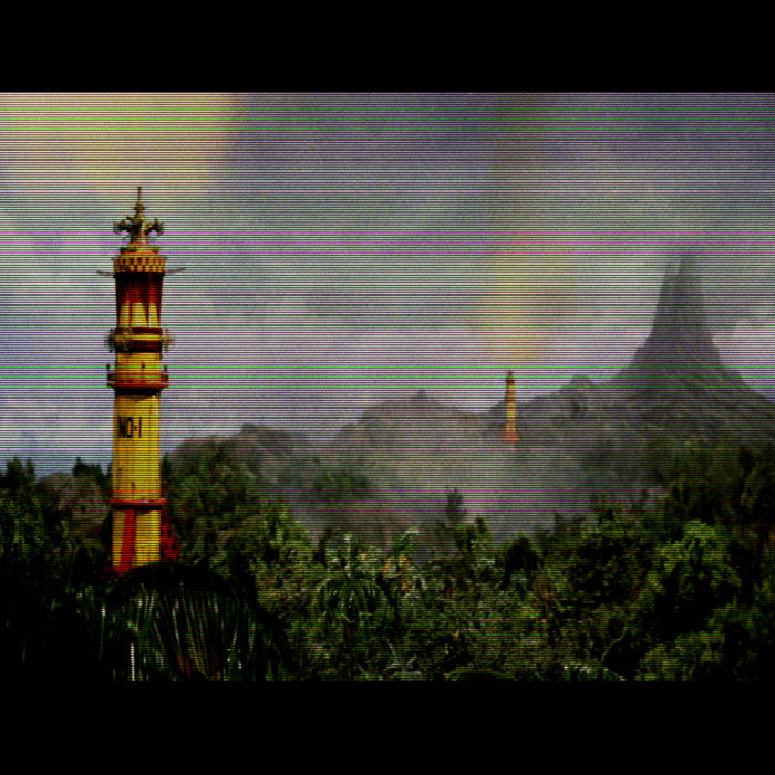 Firestorm on Kaleidoscope Island, by Jeff Brown