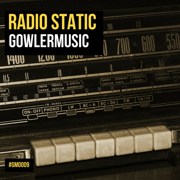 Radio Static Sample Pack GM0009 GowlerMusic