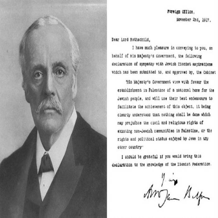 The Balfour Declaration, by Oud Resists