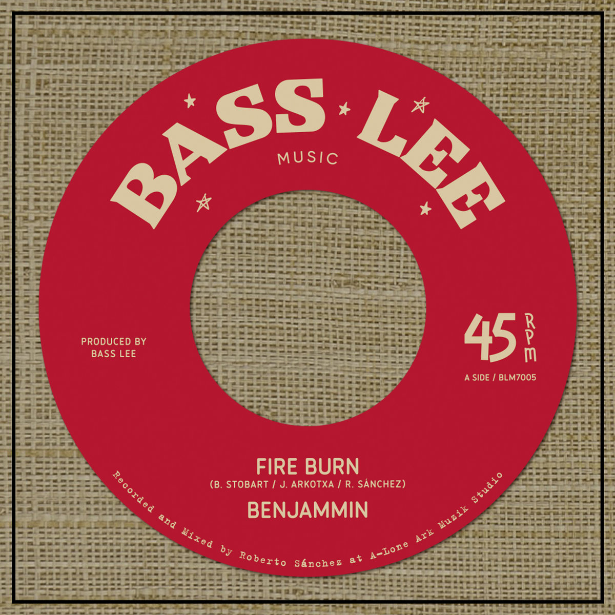 Benjammin - Fire Burn | A-LONE REGGAE SHOP