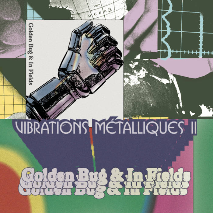 シルバー　真鍮　 DISCO roots pick maiden HNRLP019: Vibrations Métalliques | Golden Bug & In Fields