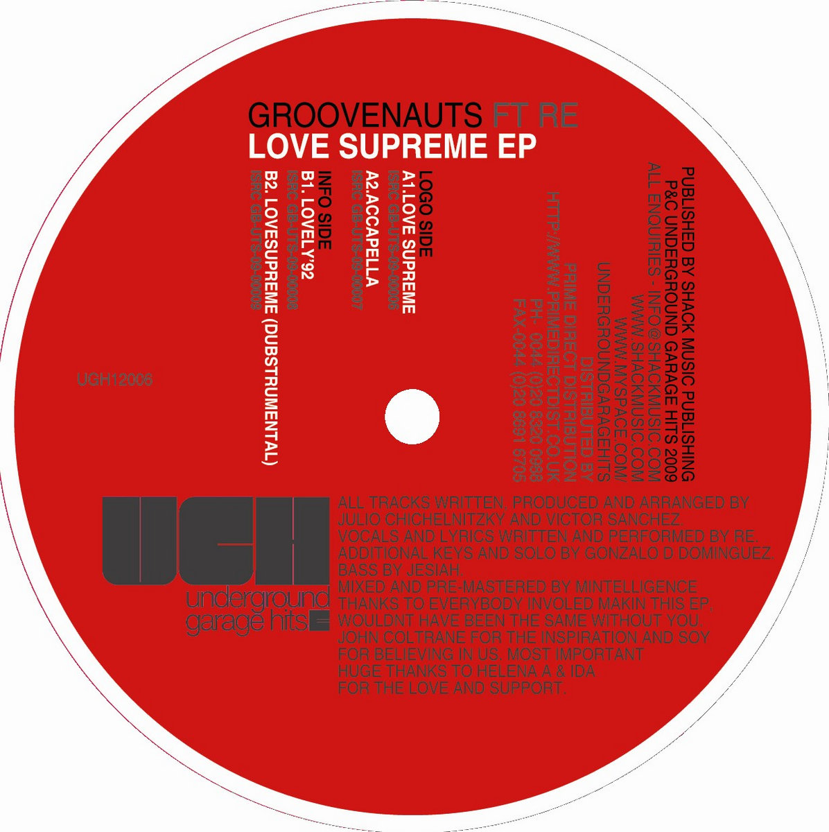 Love Supreme EP | Groovenauts feat. RE | cinematiclabel