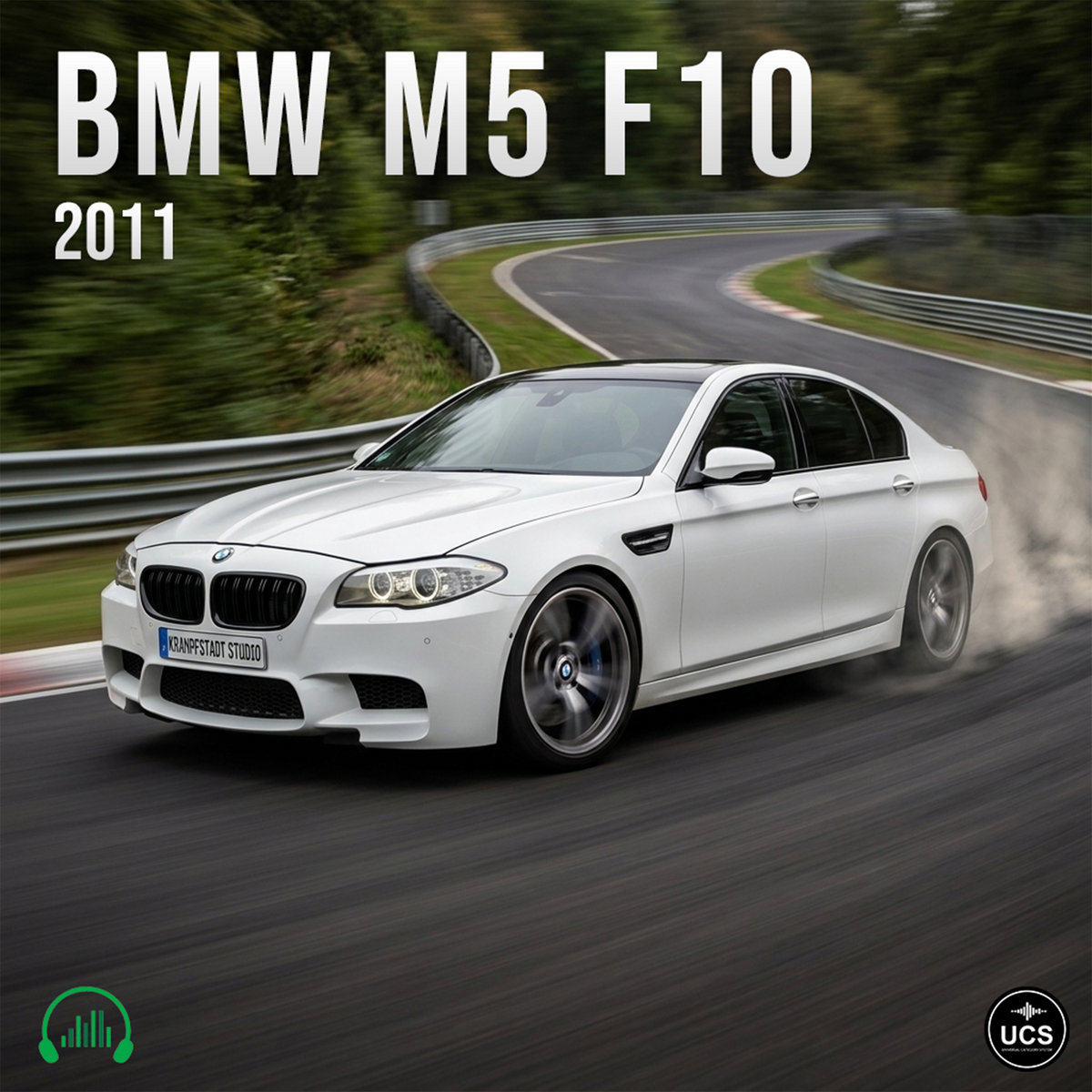 BMW M5 F10 2011 sports sedan