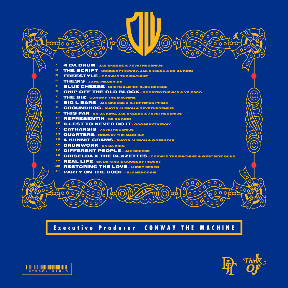 洋楽 Conway the Machine Hidden Drums Hidden Drums: The Mixtape | DJ T