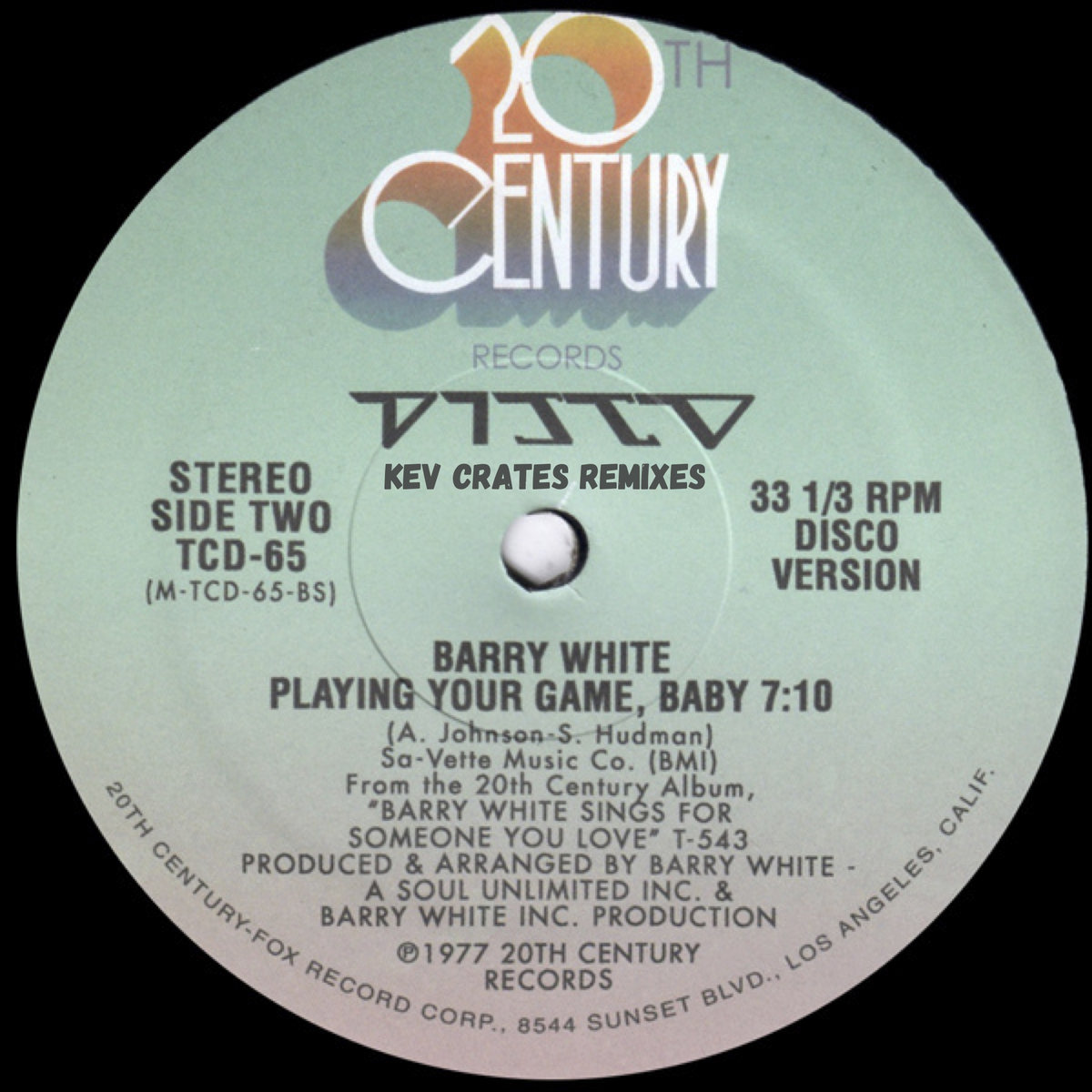 Playing Your Game, Baby (Kev Crates Remixes)) | Barry White | Dj. Kevin  Crates