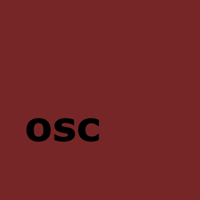Sticker Osc osc | oscillator | Dret Skivor
