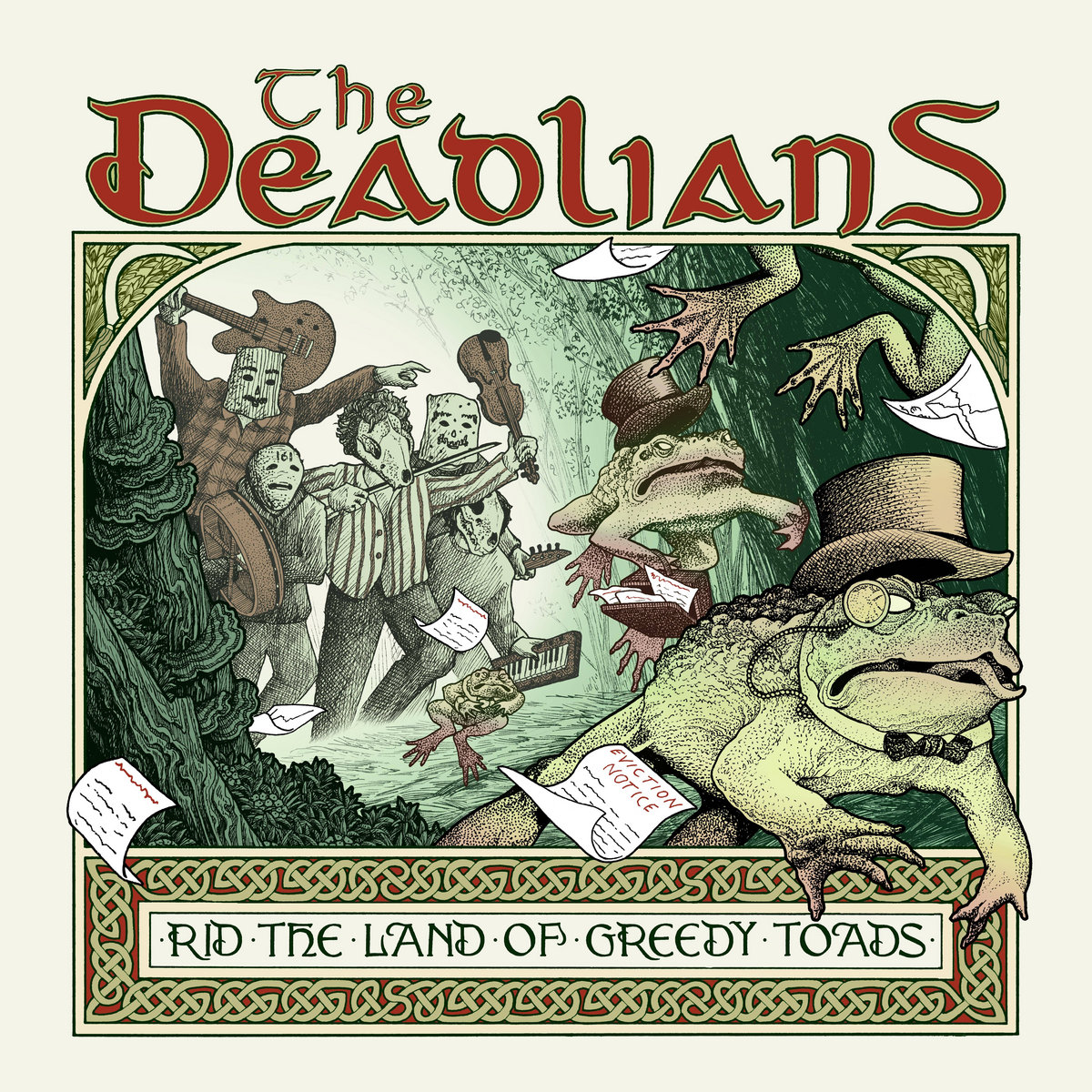 Rid The Land of Greedy Toads cover
