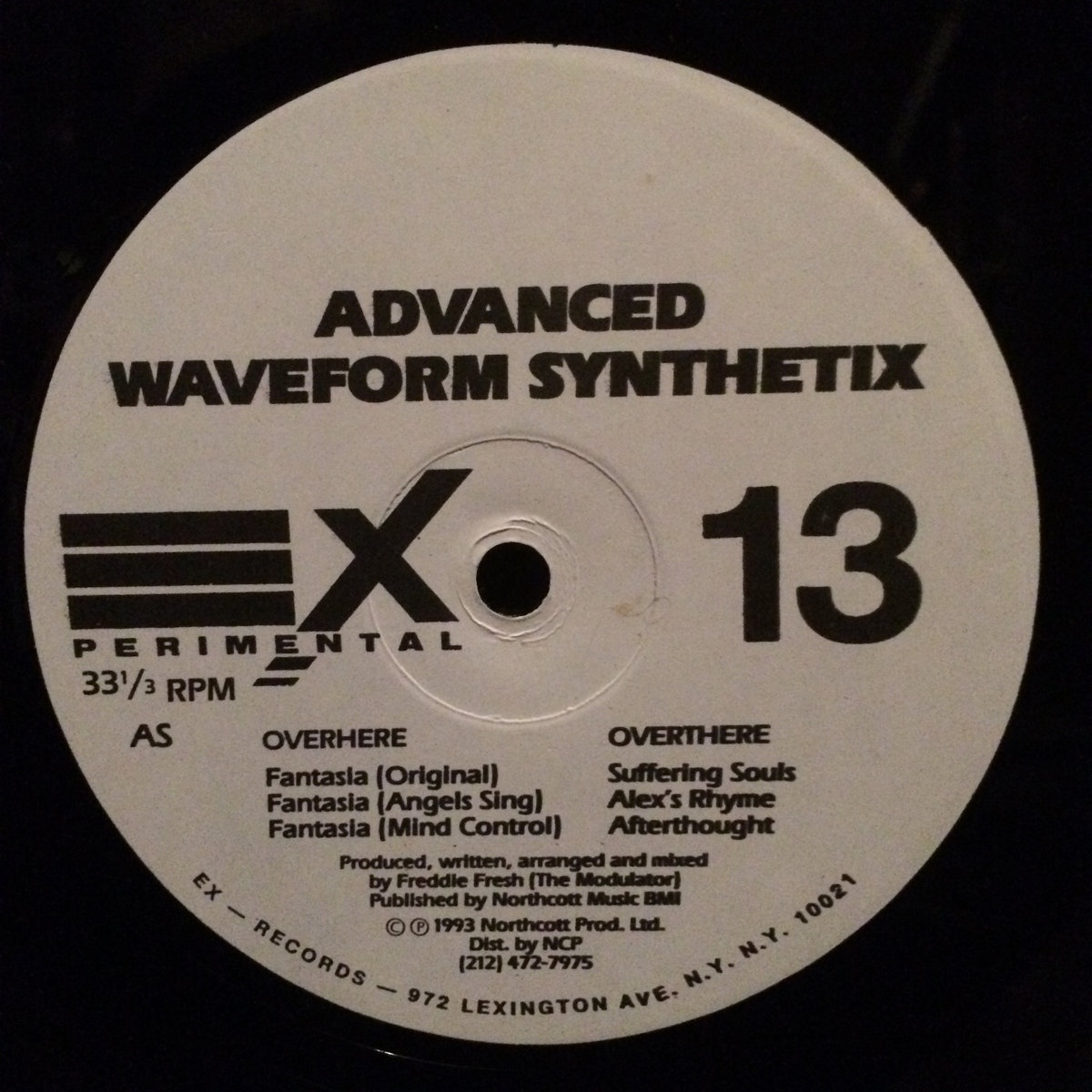 TECHNO-(Fantazia) Freddie Fresh - Advanced Waveform Synthetix - EXperimental 13