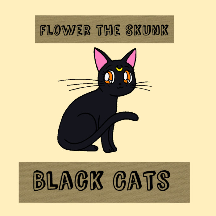 Black Cats | Flower the Skunk
