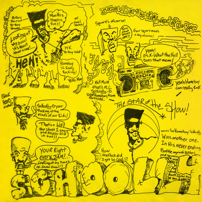 Schoolly-D - Schoolly-D (1985 / 2021) | Gangster Boogie Records