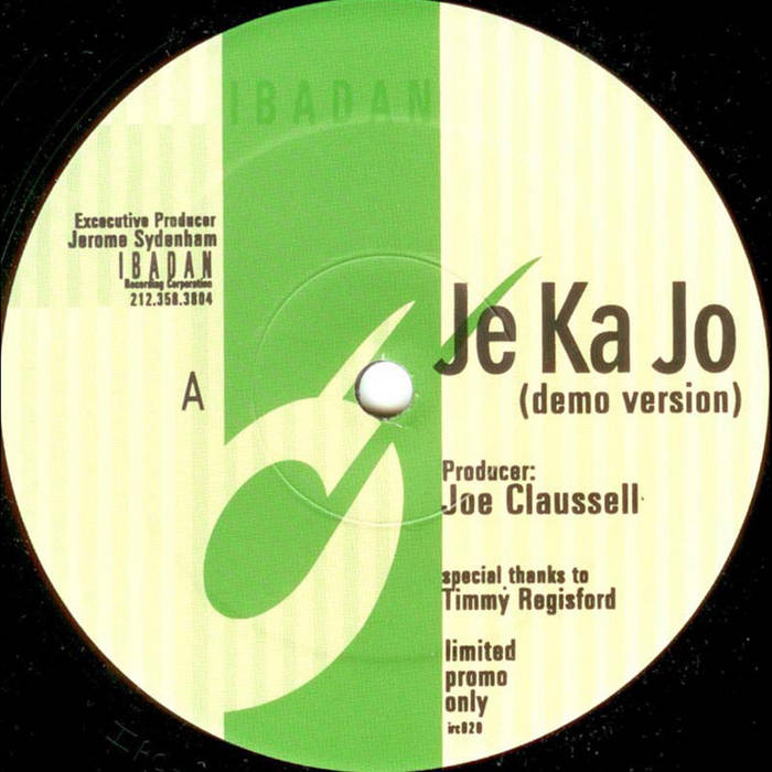 JUZU aka MOOCHY / JOE CLAUSSELL Je Ka Jo | Joe Claussell