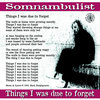 Things I was due to forget