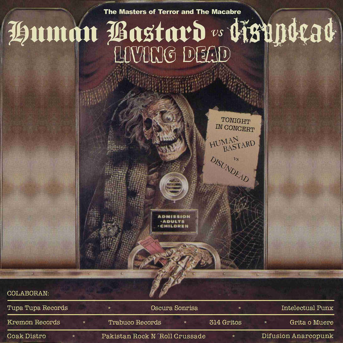 Human bastard / Disundead SPLIT EP KREMÓN RECORDS bandcamp