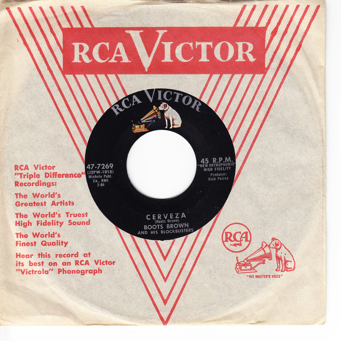 CERVEZA / Boots Brown and His Blockbusters DOGHOUSE and BONE Records