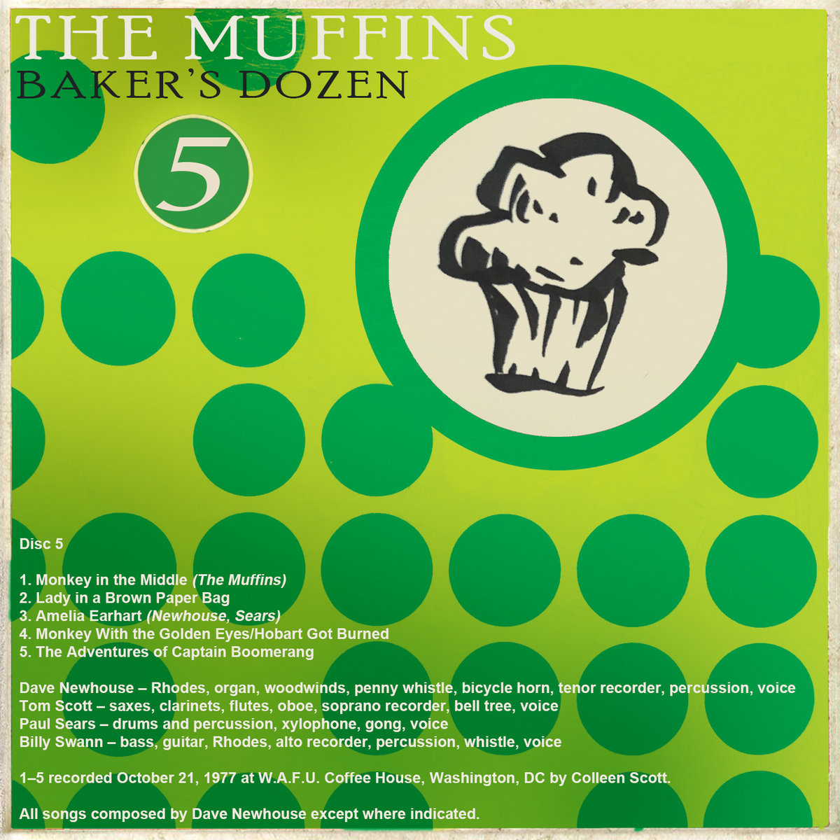 Baker's Dozen 5 [1977] | The Muffins | Cuneiform Records