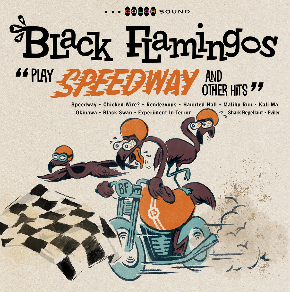 Image result for black flamingos speedway