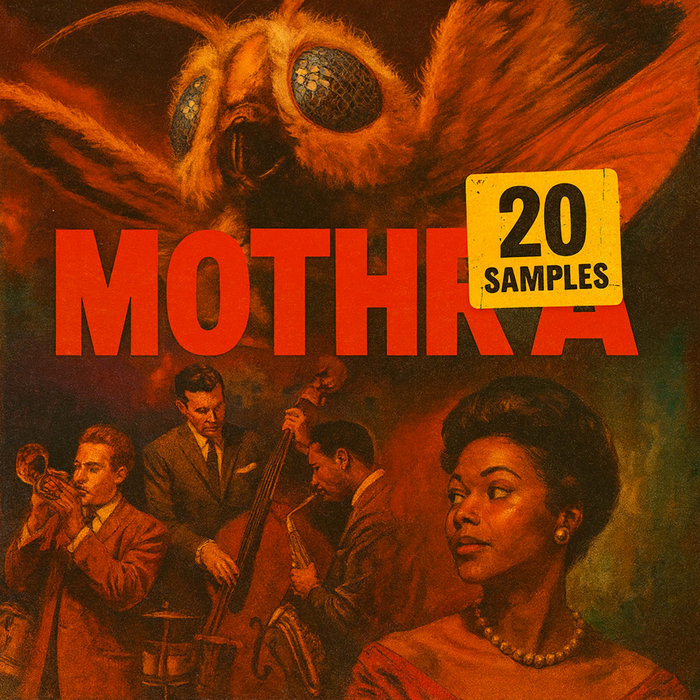 Dark Vintage Sample Pack Mothra Boom Bap Jazz Lo Fi Samples