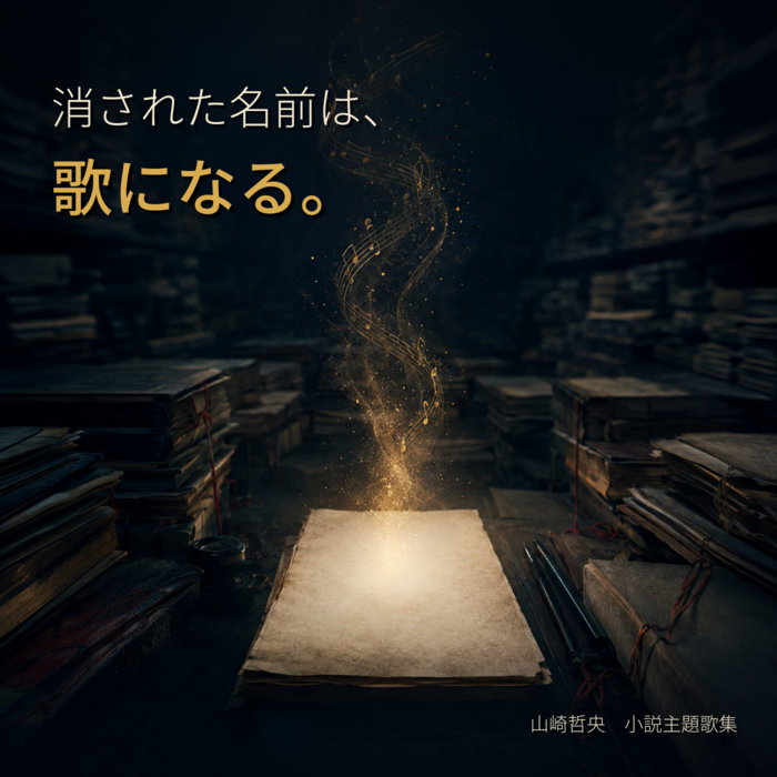 消された名前は、歌になる。のBandcamp公式ジャケット