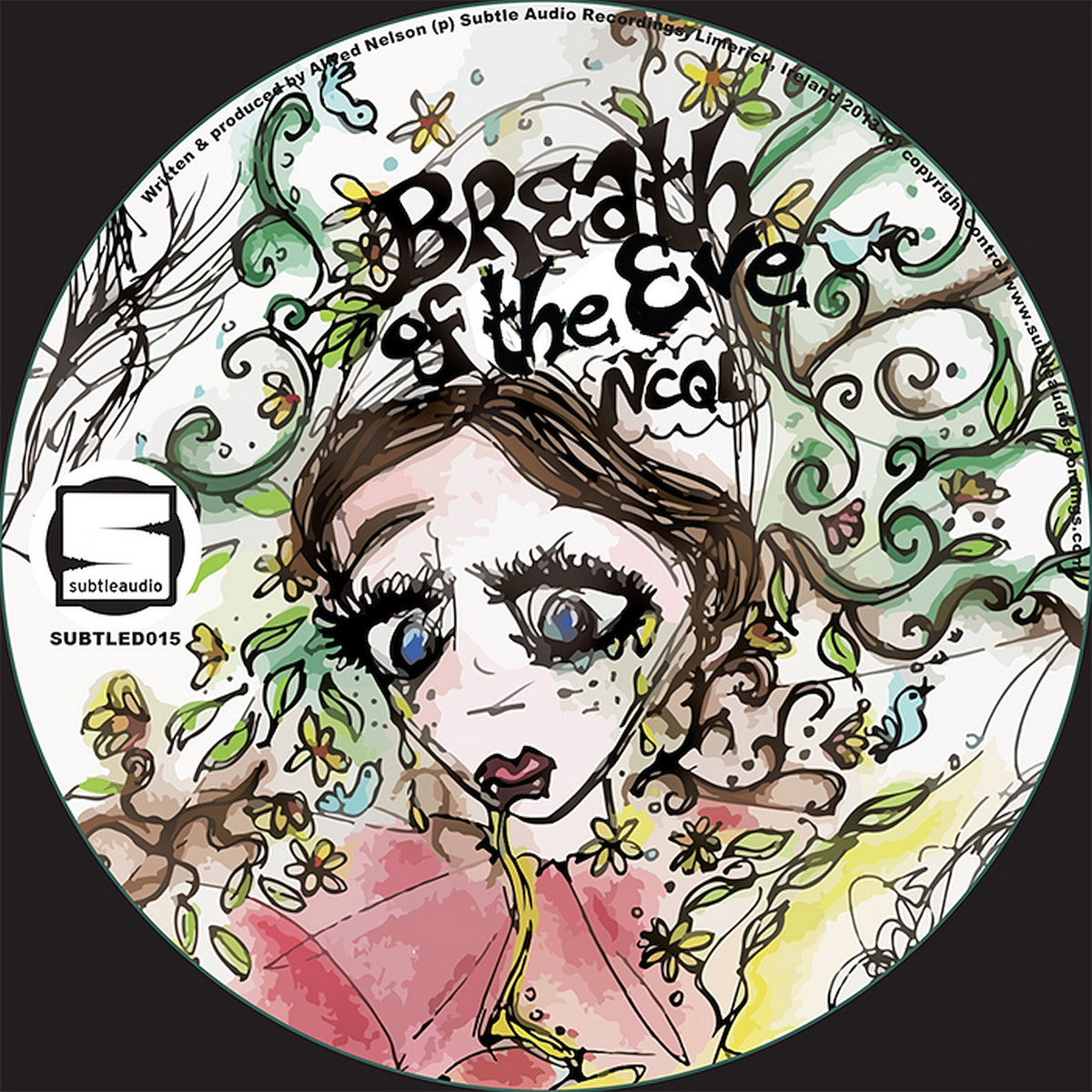 SUBTLED015 :: NCQL - Breath Of The Eve cover