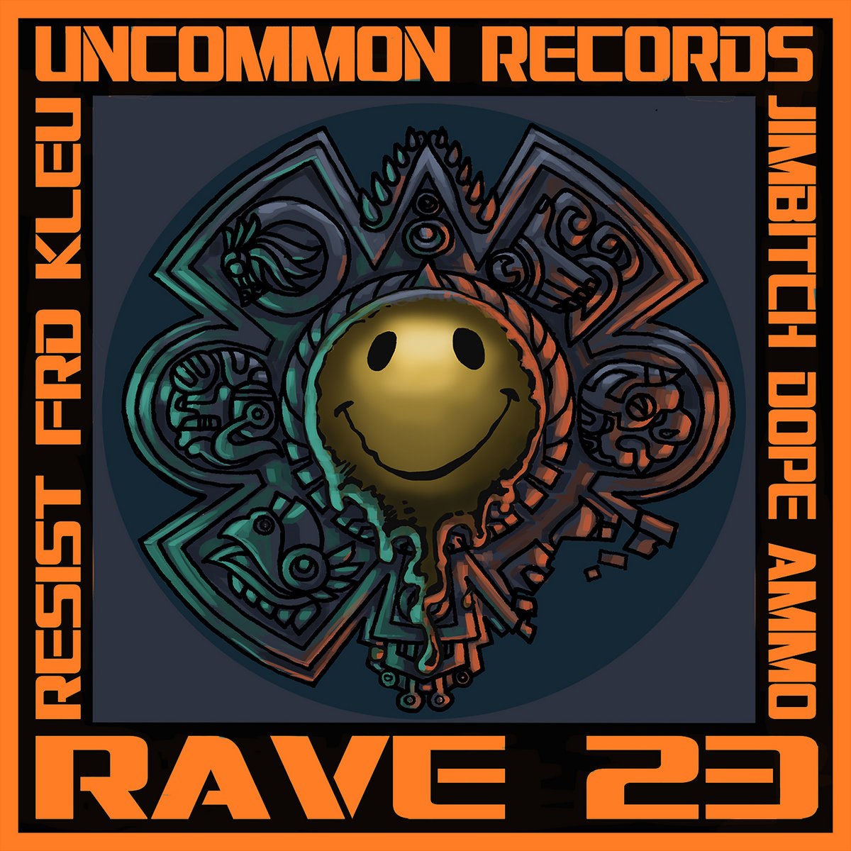 RAVE 23 EP | Dope Ammo, Kleu, Resist, Jimbitch | UNCOMMON RECORDS UK