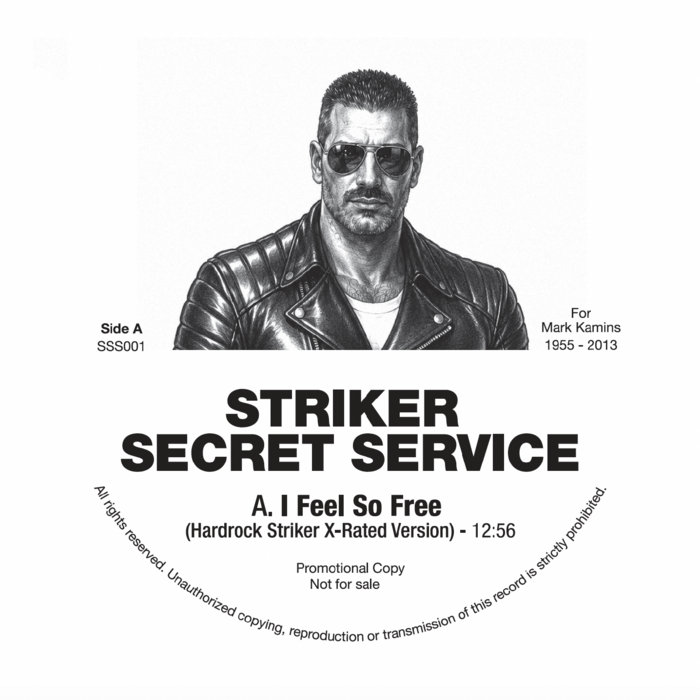 Pochette de Secret Service #1 [Vinyl Only — 180g Milky White Vinyl — Audio Previews — No Digital] PRE-ORDERS par Hardrock Striker