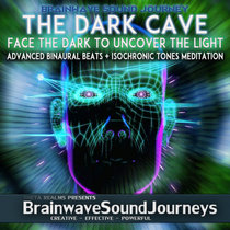 THE DARK CAVE JOURNEY👁Fear is BEATABLE SO FACE IT👁Binaural Beats Isochronic Tones Meditation 4 HZ cover art