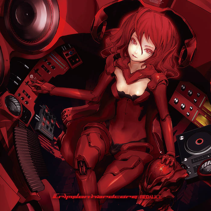 redjuice CRIMSON HARDCORE アクリルアート CRIMSON HARDCORE | REDALiCE | HARDCORE TANO*C