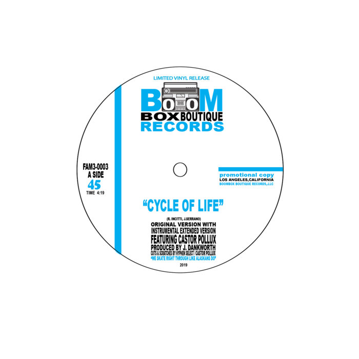 Cycle of Life b/w Jazz Mechanics Castor Pollux & J Dankworth