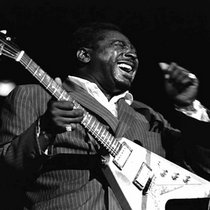 Killer Albert King Style 12 Bar Blues [Key of Ab & A - 100 BPM] cover art