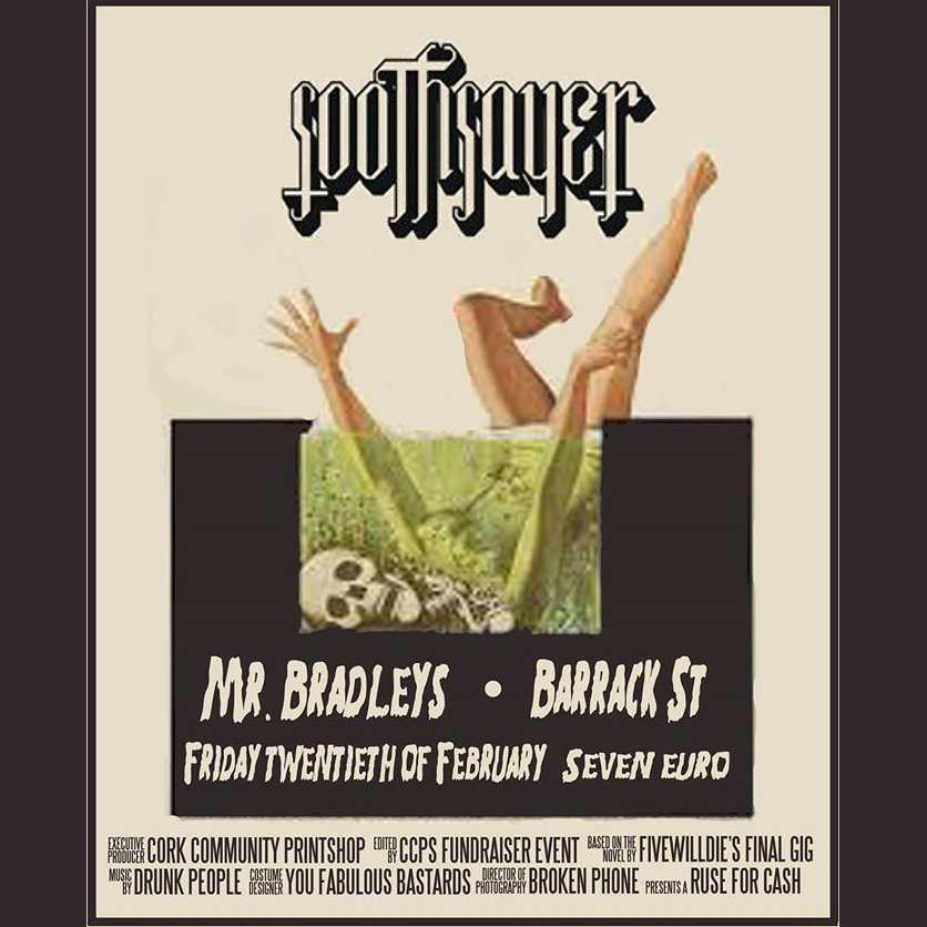 SOOTHSAYER - Live @ Bradley's, Cork (20/02/2015) cover