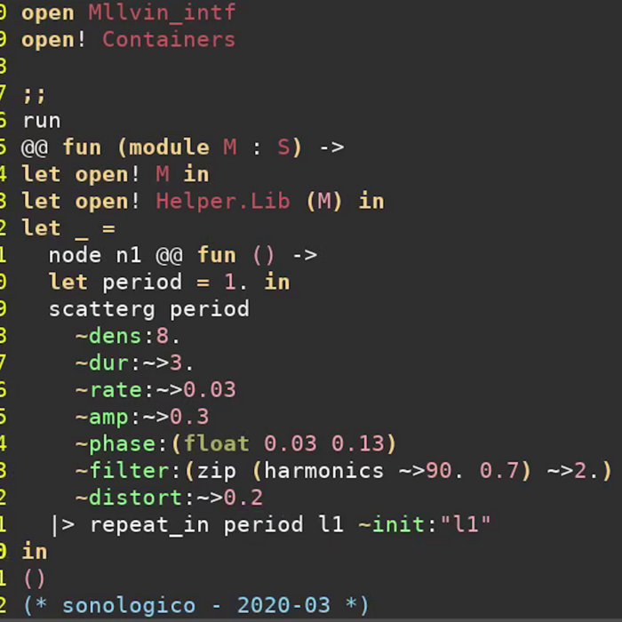 The Future of Music - NL_CL #1 event - Live coding improvisation ...