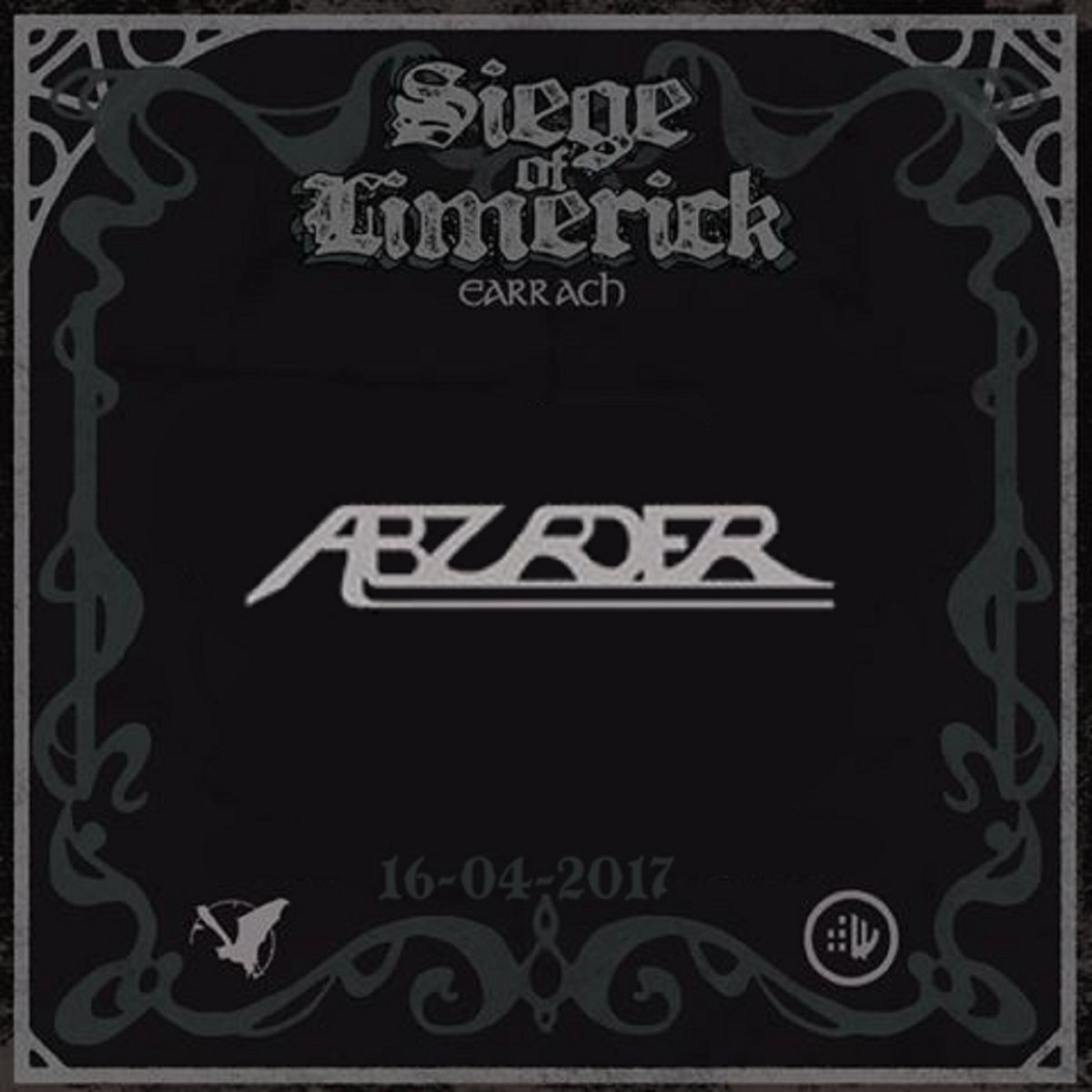 ABZURDER - Live At The Siege Of Limerick : Earrach 2017 cover