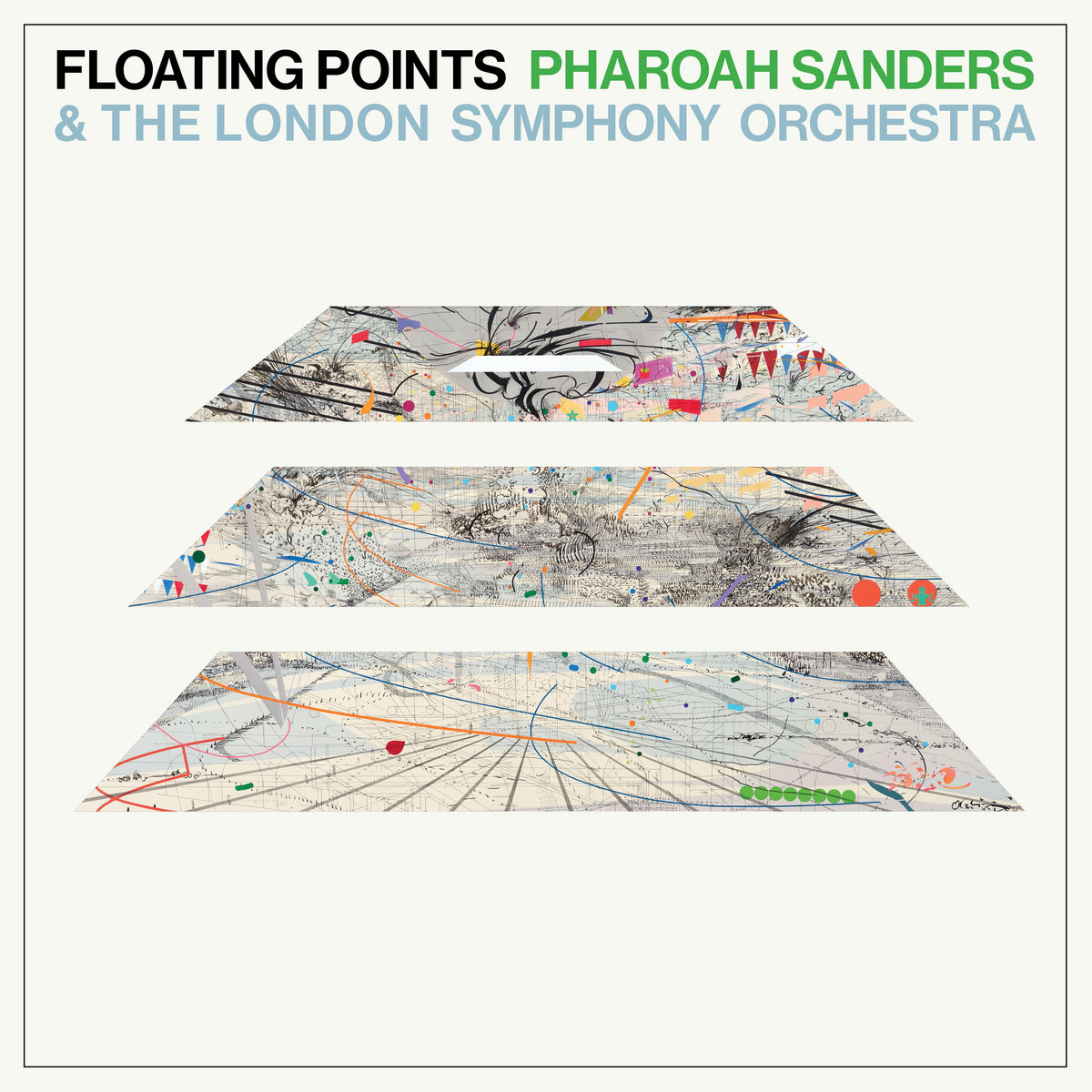 Cover image of Floating Points, Pharaoh Sanders and the London Symphony Orchestra's album Promises