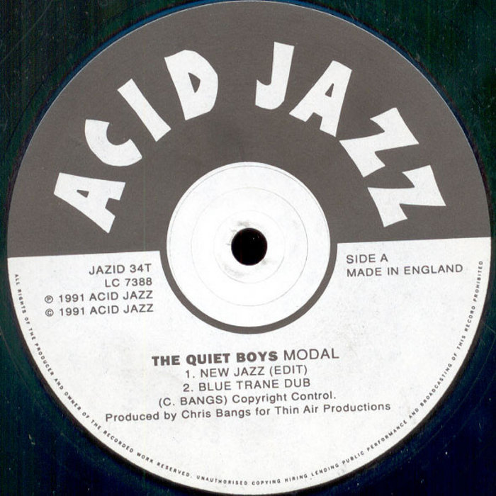 Modal EP | The Quiet Boys | Acid Jazz Records