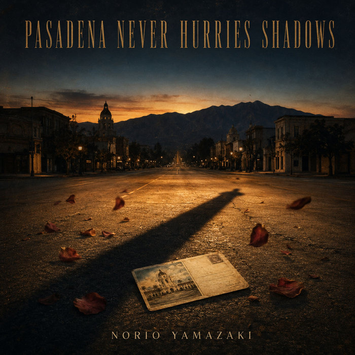 Pasadena Never Hurries ShadowsのBandcamp公式ジャケット