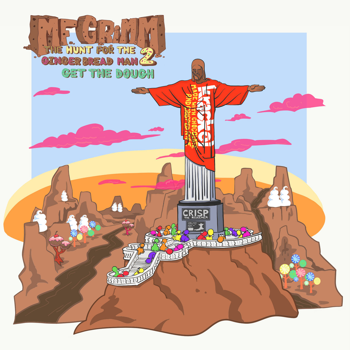 米2LP MF Grimm The Hunt For The Gingerbread Man 2 : Get The Dough DGGR1000001 Magnetic Force /00260 The Hunt for the Gingerbread Man 2: Get The Dough | MF Grimm