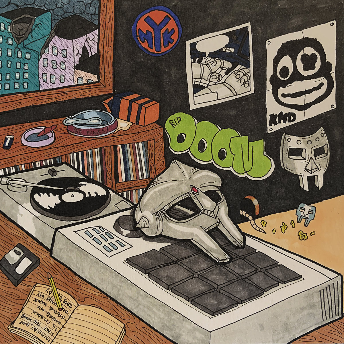 洋楽 M.I.C ESCAPEFROMMONSTA! mf doom 洋楽 M.I.C ESCAPEFROMMONSTA! mf doom The Mystery of Doom