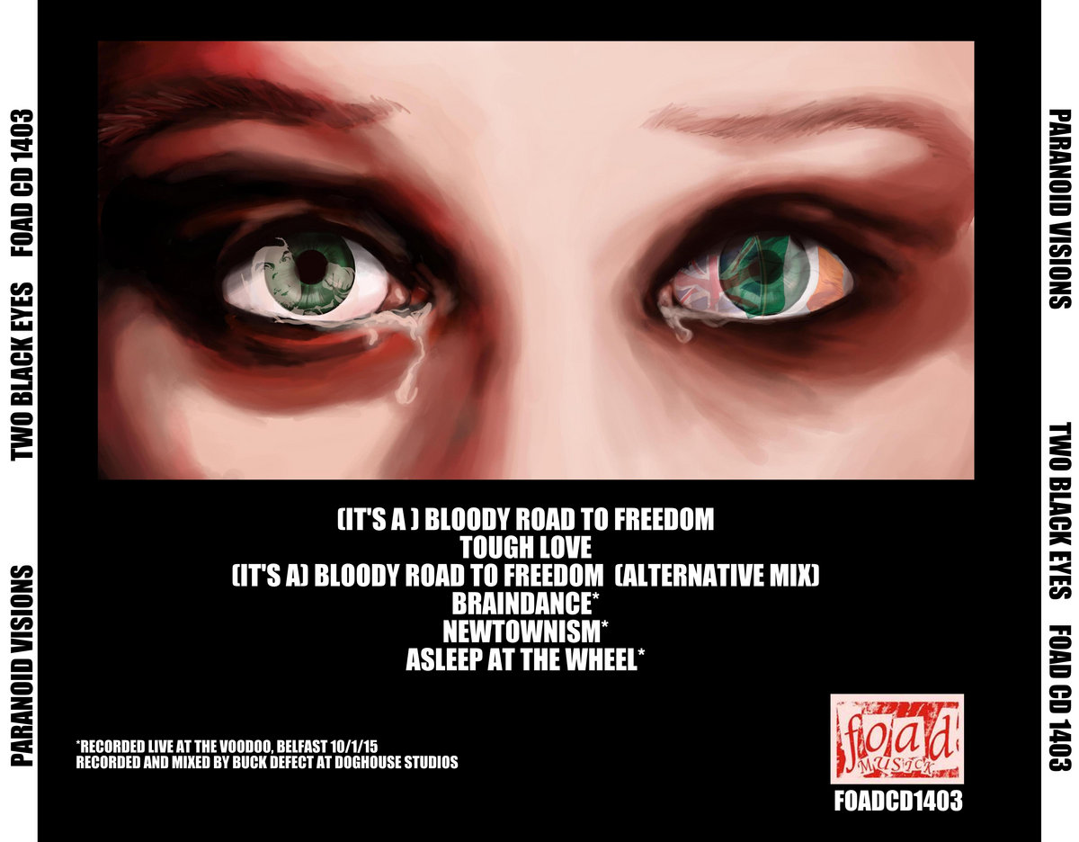 Paranoid Visions:Two Black Eyes cover