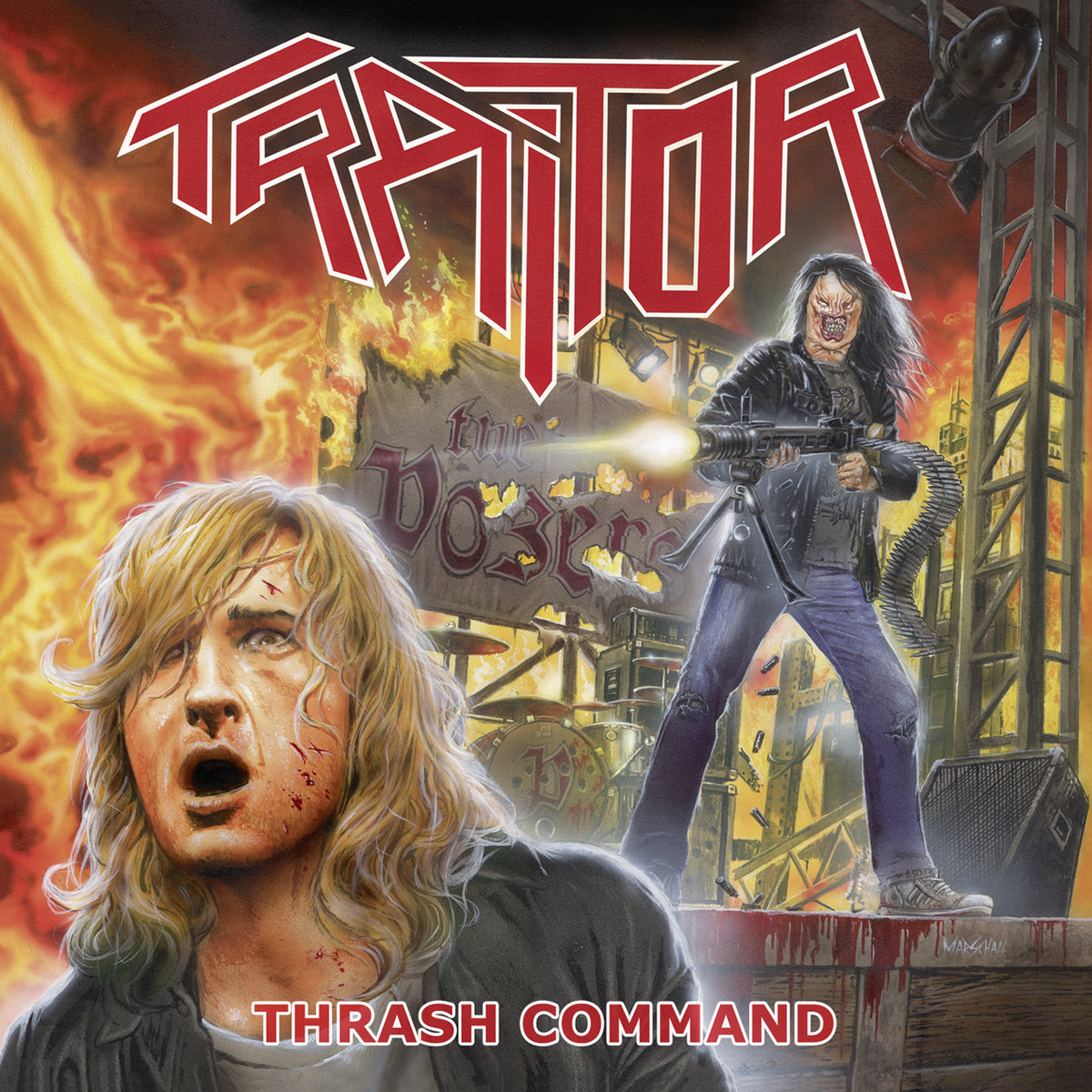Traitor -Thrash Command (CD/DVD) | Violent Creek Records
