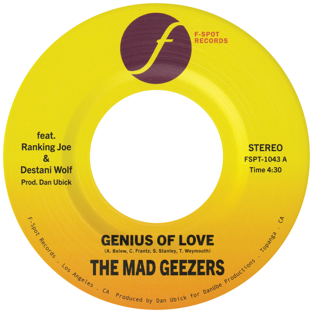Genius of Love / Genius of Dub | The Mad Geezers