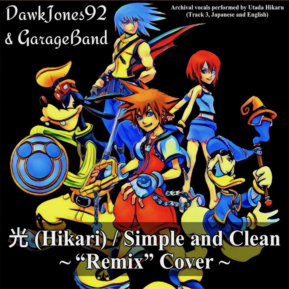  hikari simple and clean remix cover dawkjones92