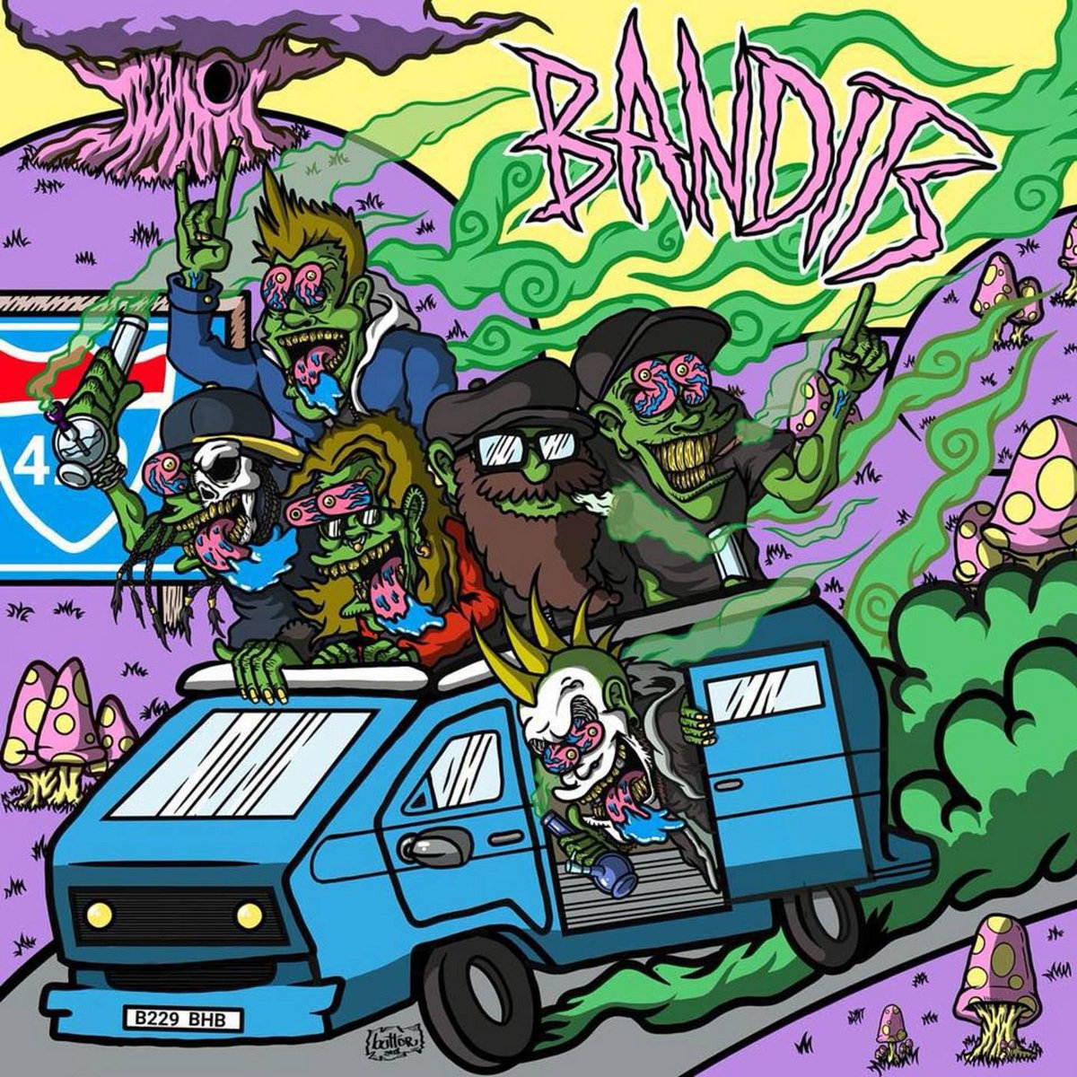 Reject Refuse Resist Bandits Bad Granola Records