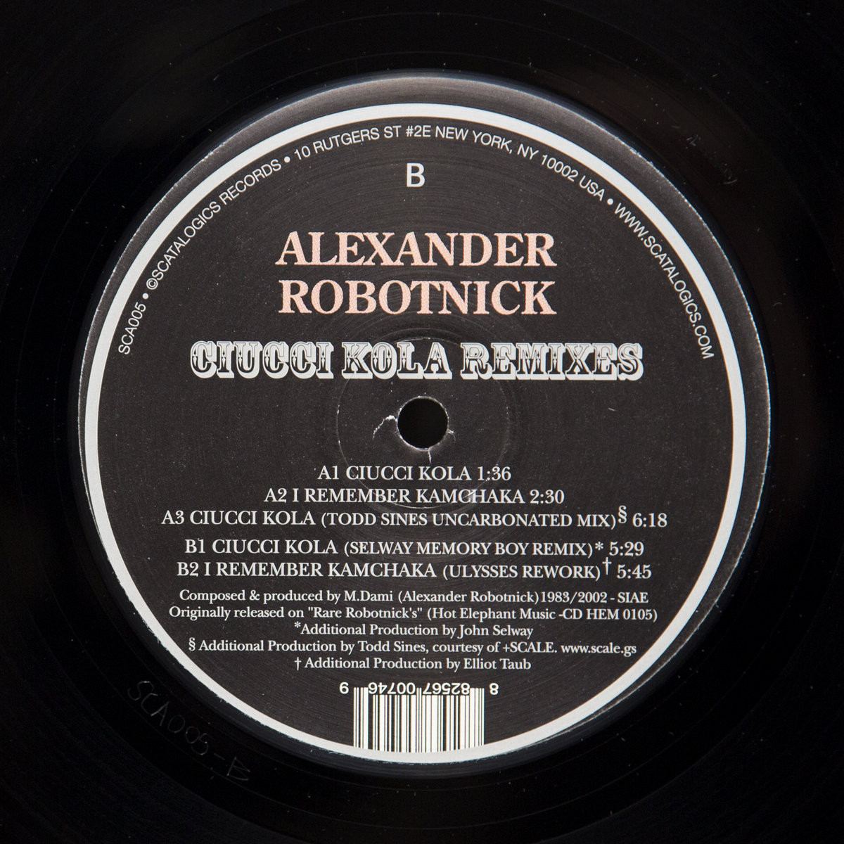 Ciucci Kola (Selway Memory Boy Remix) | Alexander Robotnick