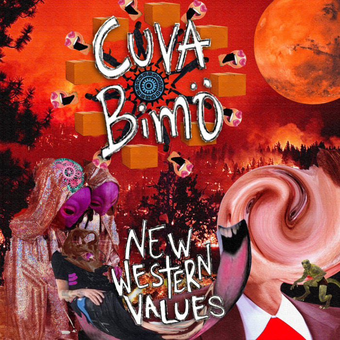 Pochette de New Western Values par CuVa Bimö