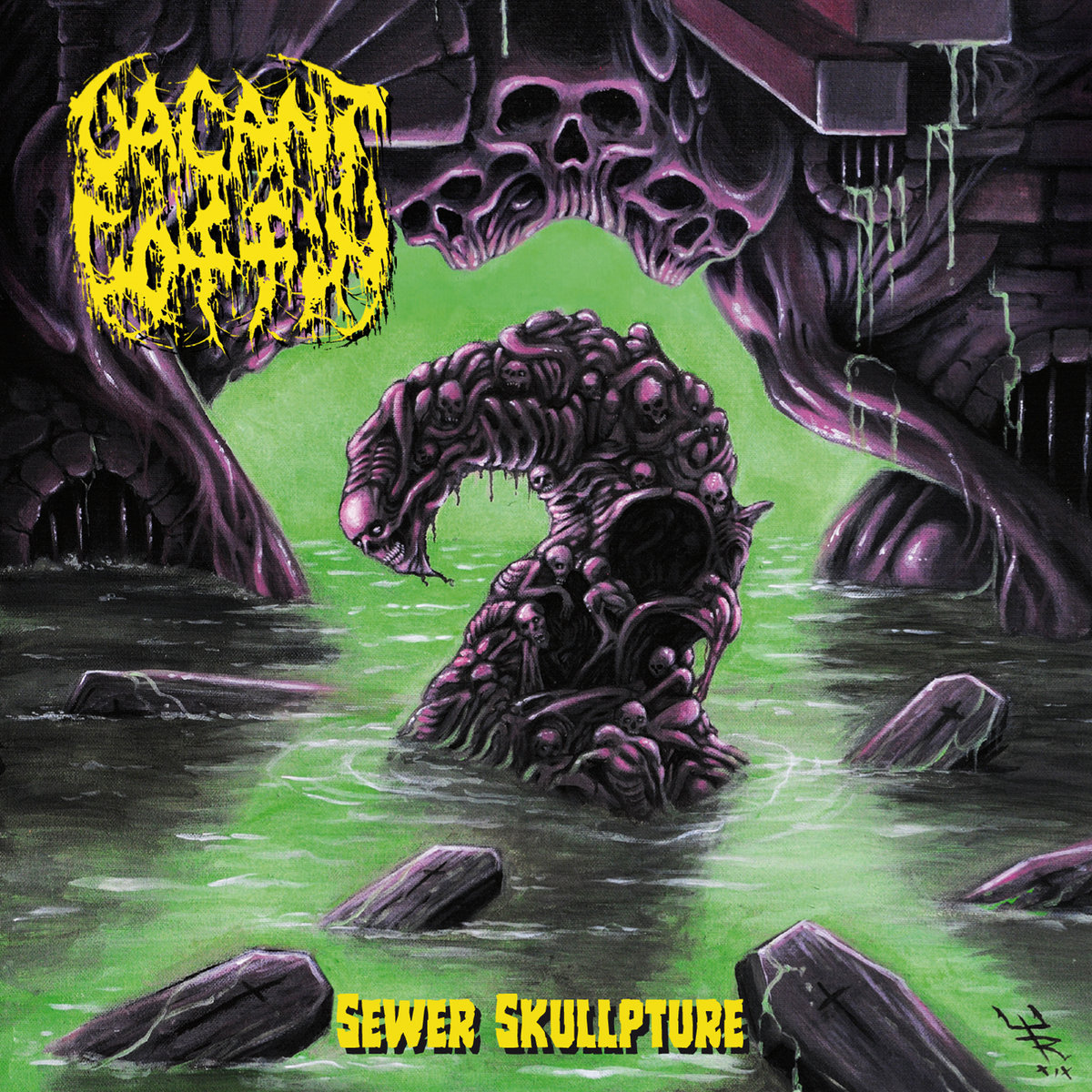 Sewer Skullpture | VACANT COFFIN | Selfmadegod