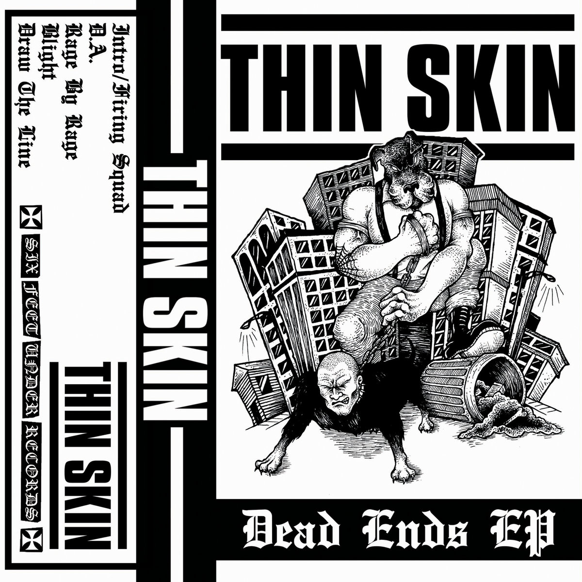 From Sfu112 Thin Skin Dead Ends By Six Feet Under Records From Sfu112 Thin Skin Dead Ends By Six Feet Under Records