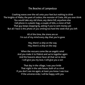 The Beaches of Lampedusa cover